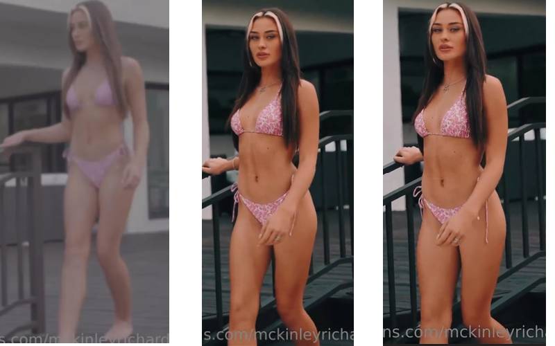 VideoMckinleyrichardson Nude Bikini Sexy So Hot