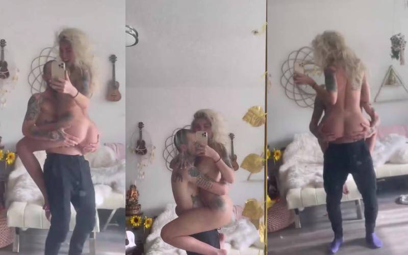 Sensualsunshine / Shanin Blake Sex Tape Leak Fuck With Bf In Miror Orgasm