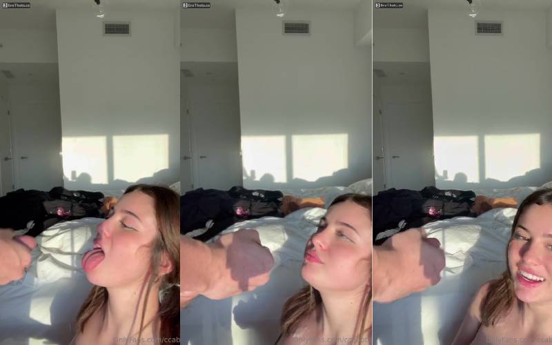 Sierra Cabot Onlyfans Leak Blowjob Cumshot On Face