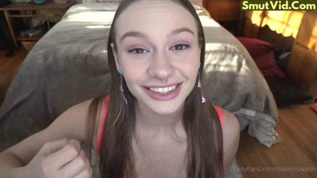 Naomi Swann Cute Girl Teasing and Giving You JOI Onlyfans Video
