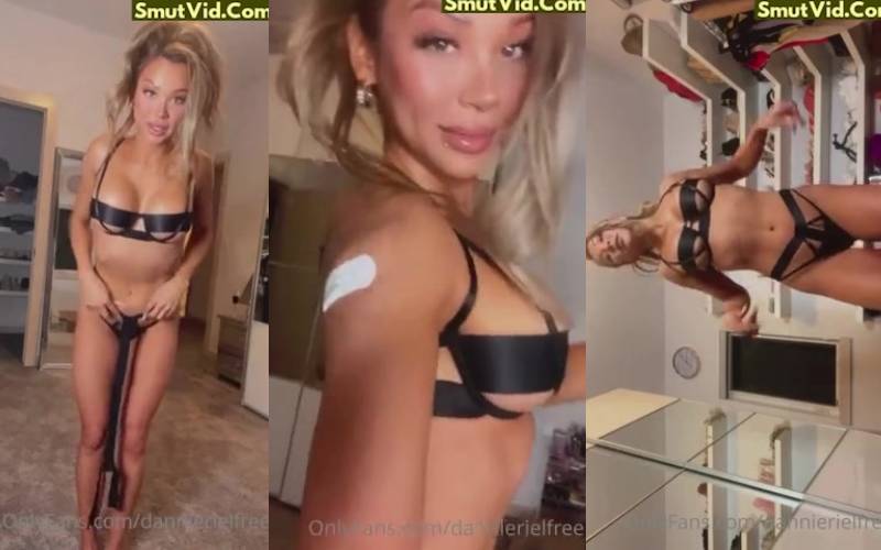 Dannie Riel Shows off Sexy Body in Lingerie Onlyfans Leak
