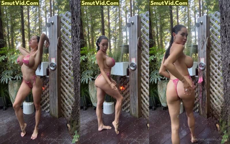 Marisol Yotta Nude Shower at Outdoor Onlyfans Leak
