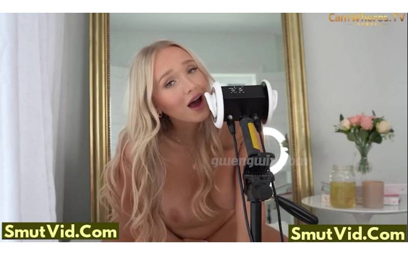 Gwengwiz Asmr Doing Hot Moaning ASMR While Naked in Live Onlyfans Video