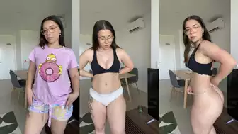 Lilith Cavaliere Gets Fully Undressed Try On Video Leak