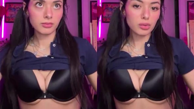 OliveOilRun Video Hot Twitter – Teasing Big Boobs