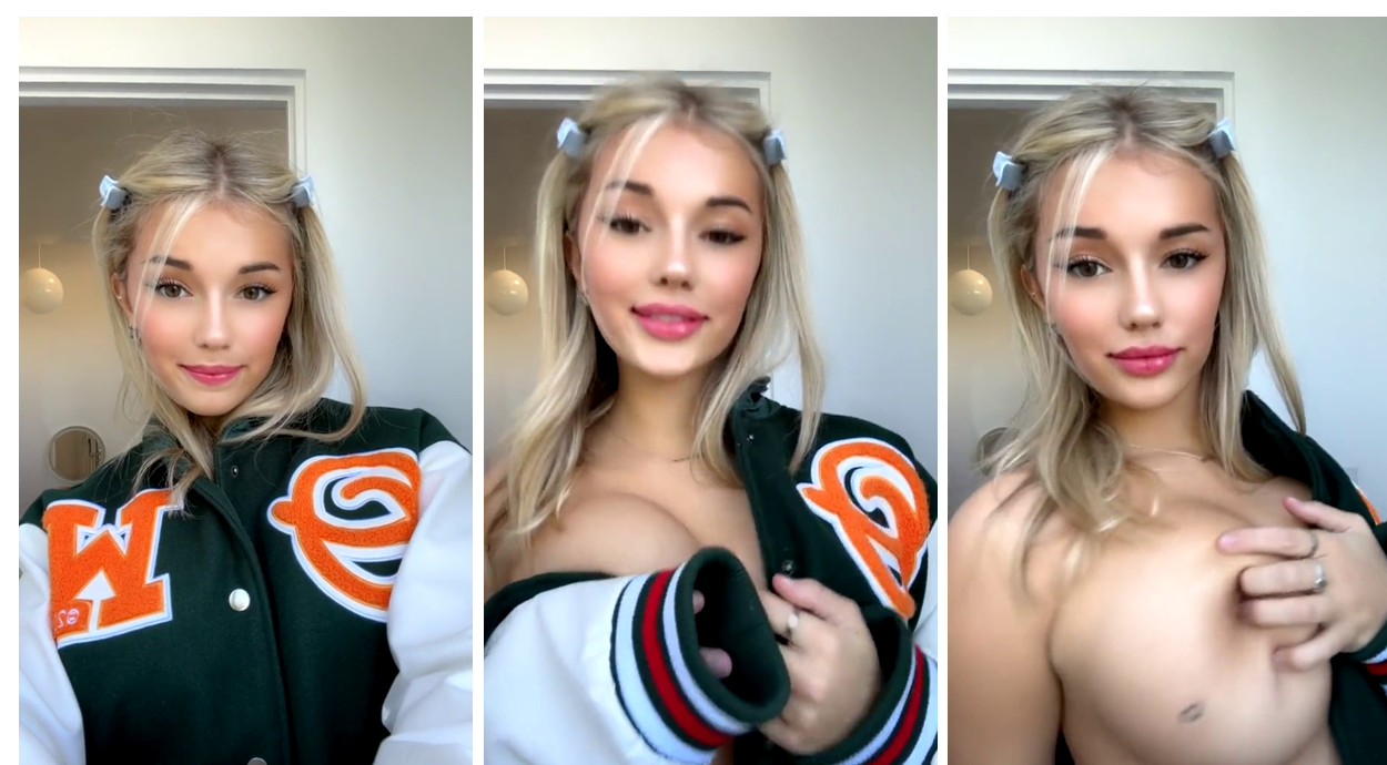 Breckie Hill Nipple Slip PPV Video