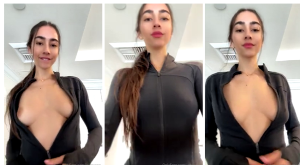 Izzy Green Nude GYM Onlyfans Video